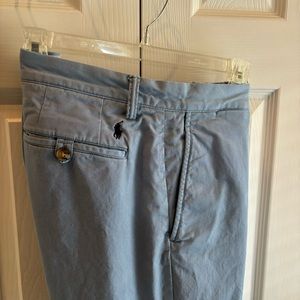 Polo Ralph Lauren The Polo Chino Pant Men's 34/30 Straight Fit 5-Pocket Blue